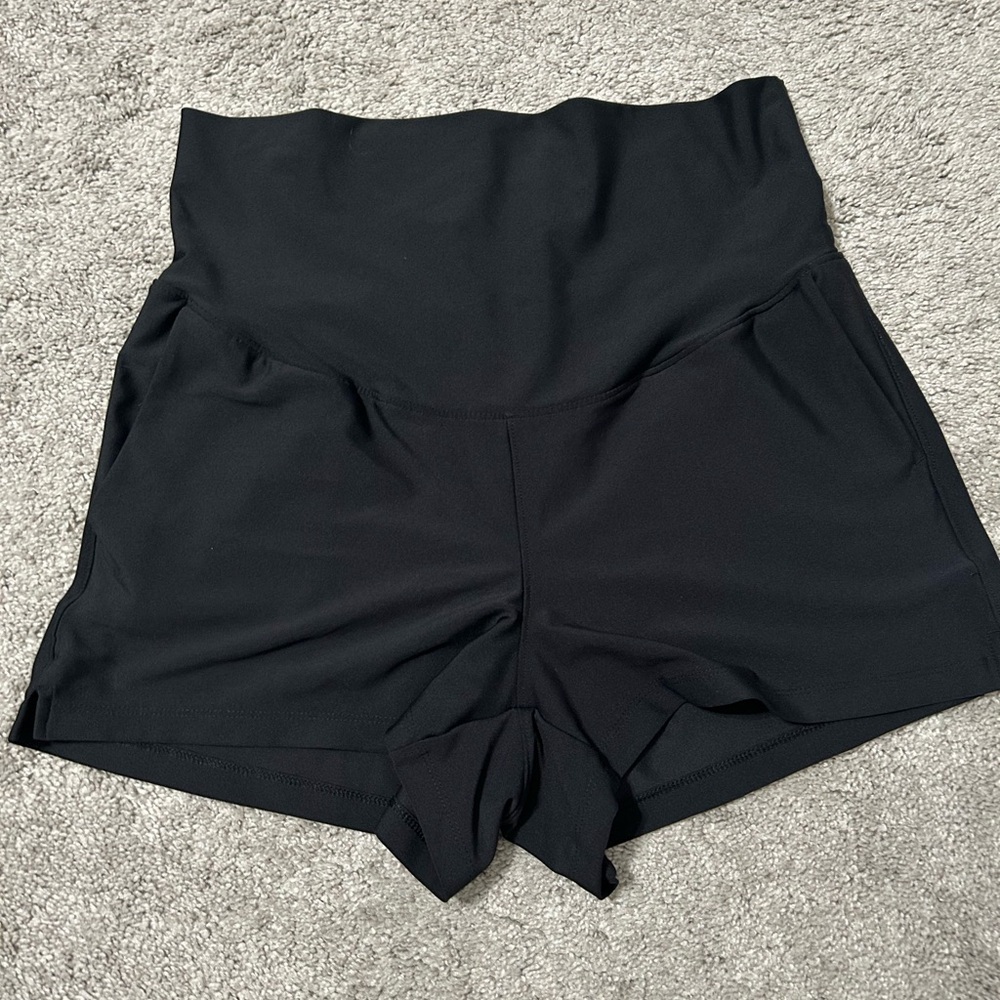 Maternity Black Shorts from Old Navy Active
